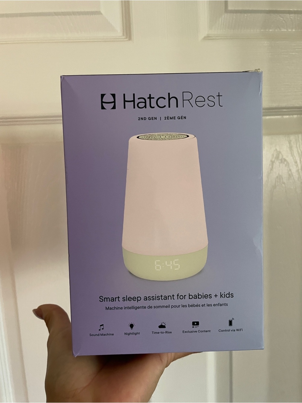 Hatch Rest 2nd Gen Nightlight and Sound Machine - Open Box New